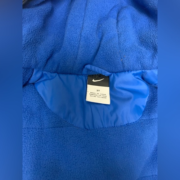 Boys Nike puffer jacket 2T blue - Picture 7 of 8